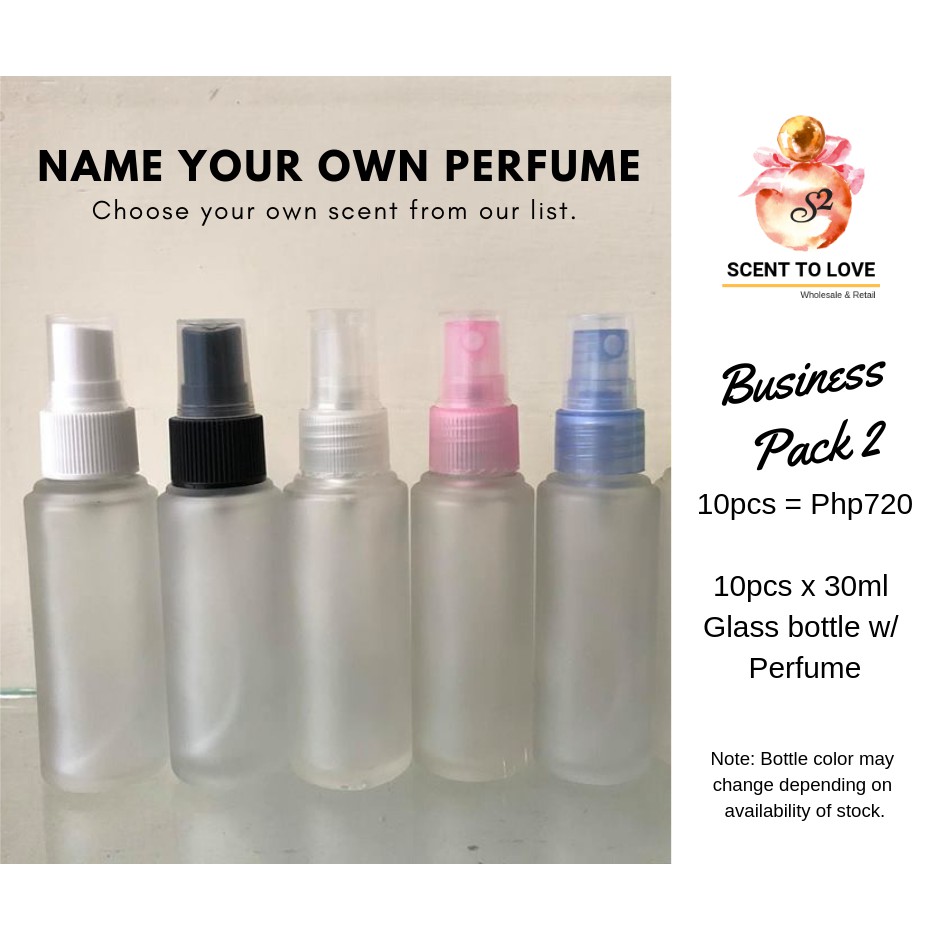 Oil Based Perfume Business Pack 2 (10pcs of 30ml) Shopee Philippines