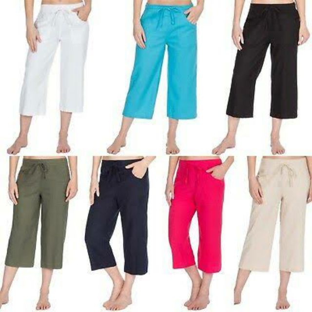 womens denim capris sale