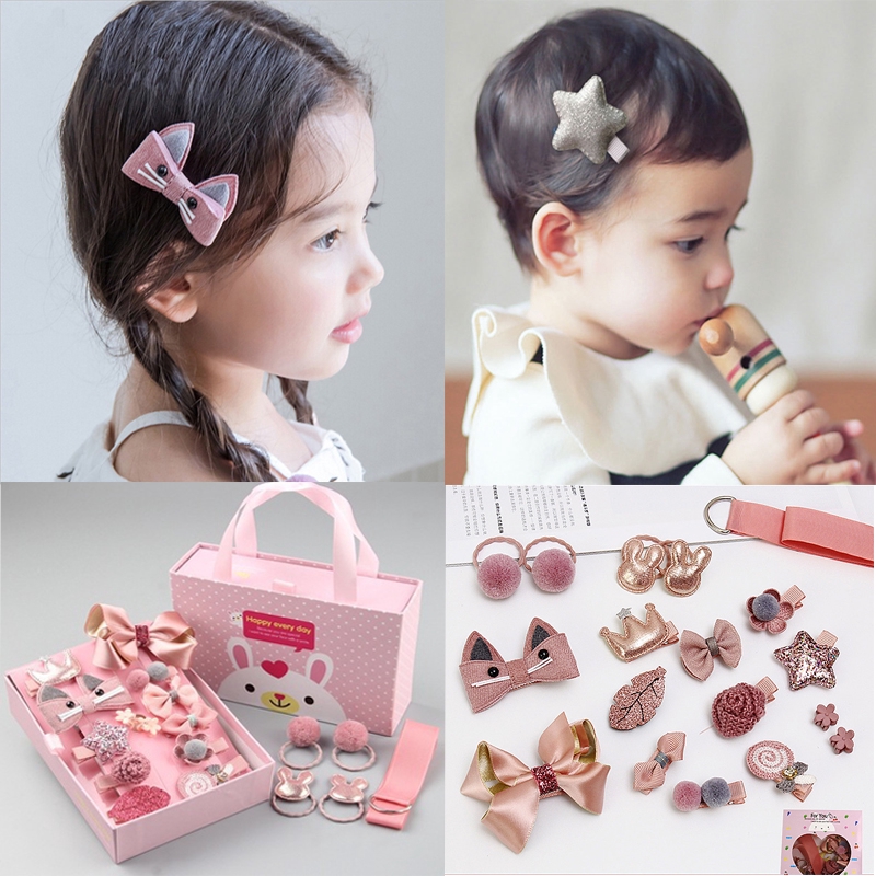 girls hair accessories gift set