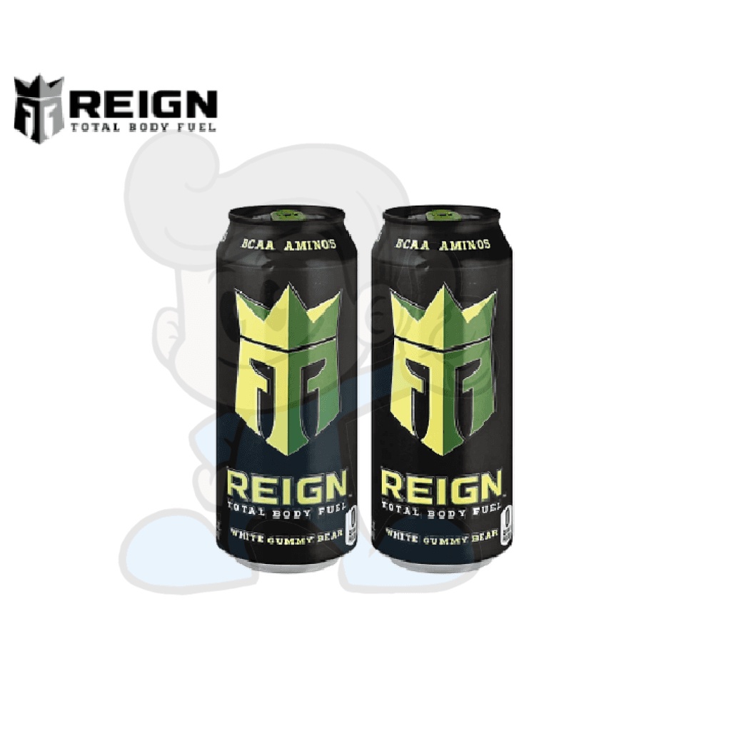 Reign Total Body Fuel White Gummy Bear Energy Drink (2 x 473 mL