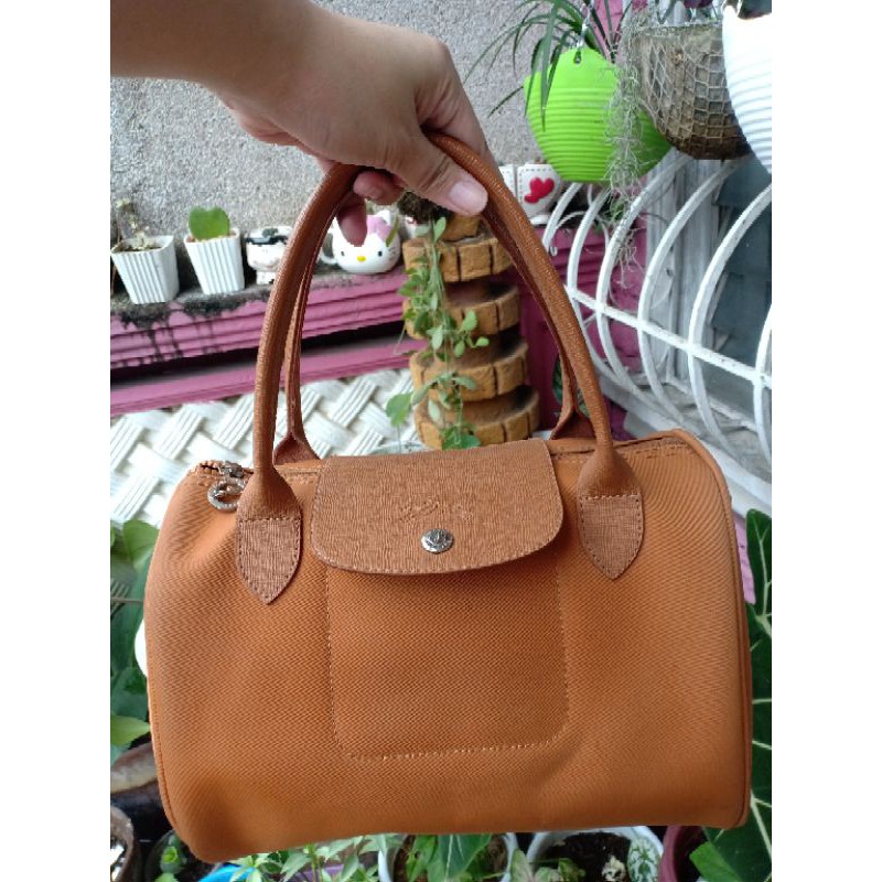 Longchamp Duffle Bag Brown Shopee Philippines