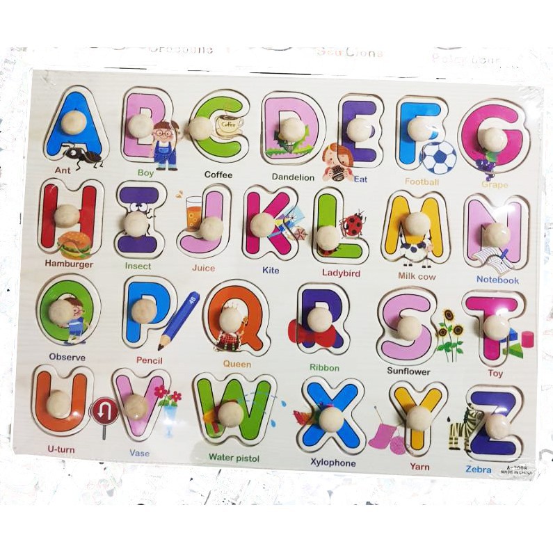 letters peg puzzle