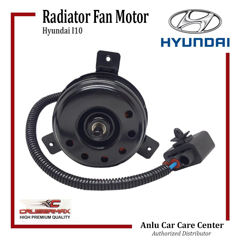 CRUISERMAX Radiator Fan Motor For HYUNDAI i10 (25386-0X150) | Shopee ...