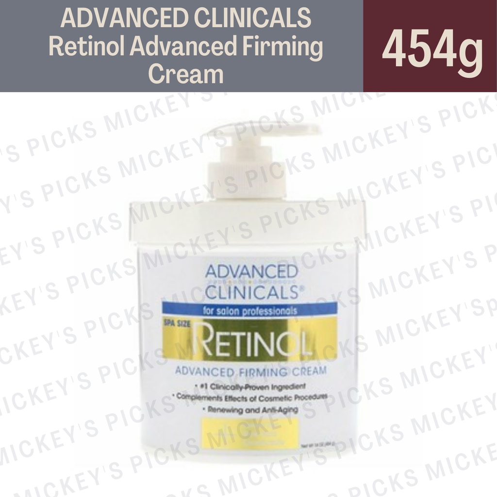 Advanced Clinicals Retinol, Advanced Firming Cream, 16 oz (454 g ...