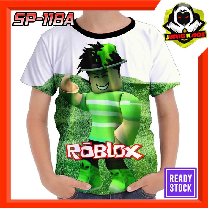 Green Roblox T Shirt Cheap Child Mabar Game T Shirt Shopee Philippines - roblox green t shirt