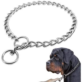 Heavy Duty Dog Chain Necklace Pet Supplies Metal Dog Chain Choker Collar for Training Dogs