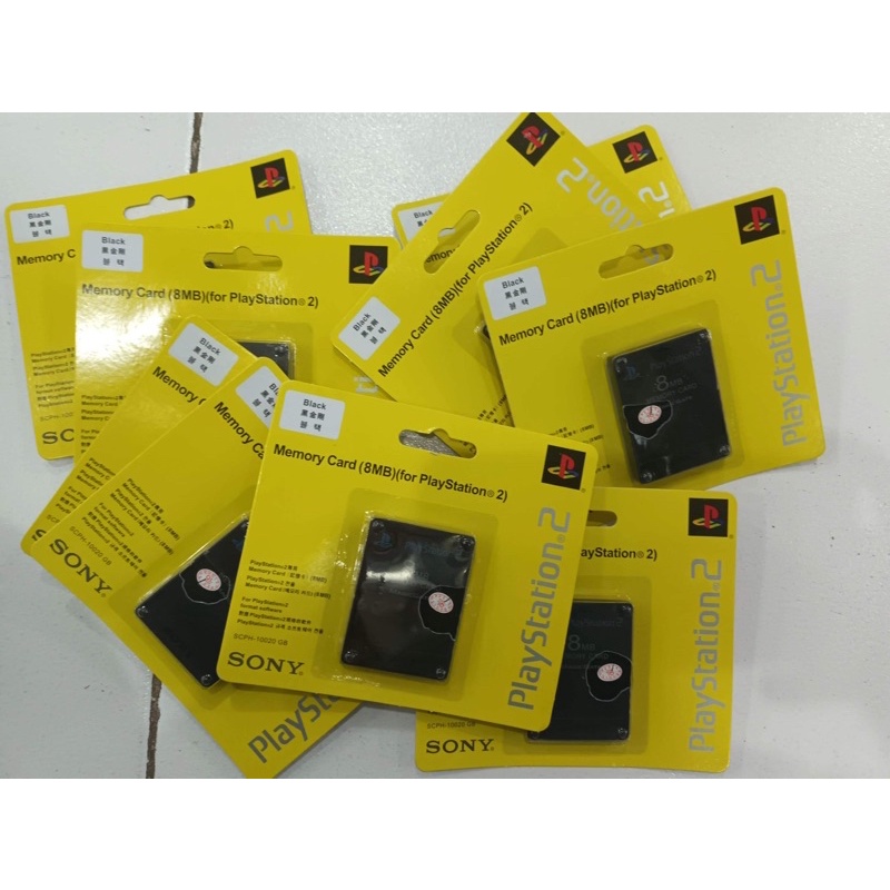 Playstation 2 Memory Card 8mb Shopee Philippines