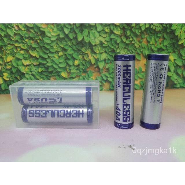 Baterai Hercules USA IMR 18650 3500mAh 40A