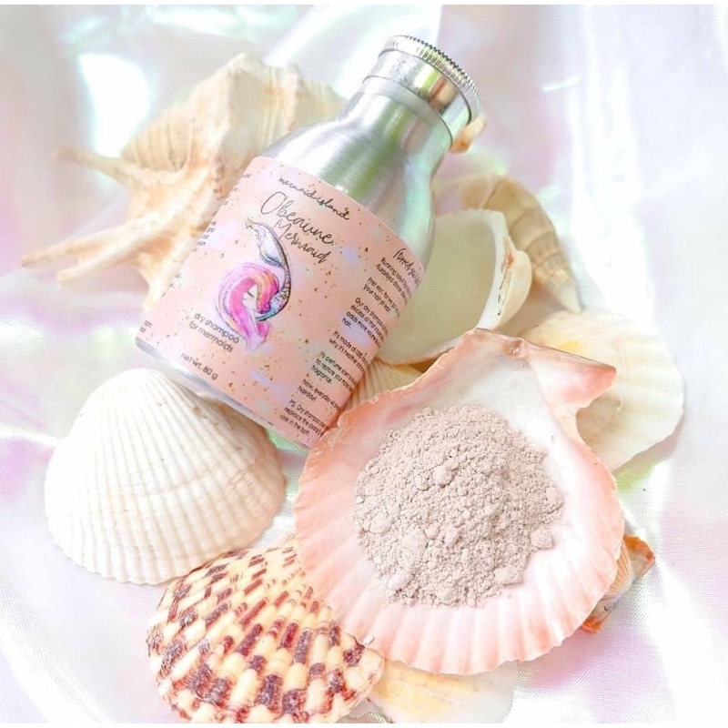 Mermaid Island Dry Shampoos (Obeaune Mermaid & Strouf Captain) Shopee