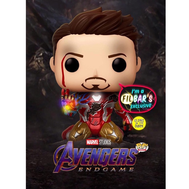 Funko Pop! Marvel Avengers End Game I Am Iron Man GITD 580 | Shopee