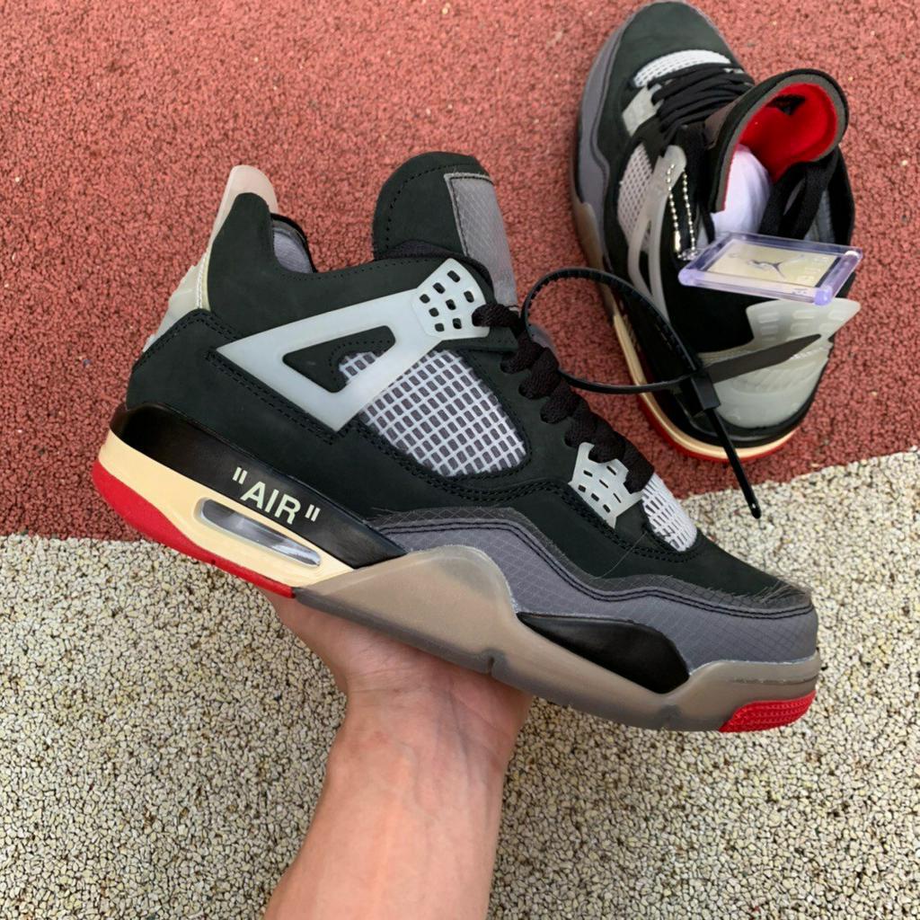 jordan 4 ow bred