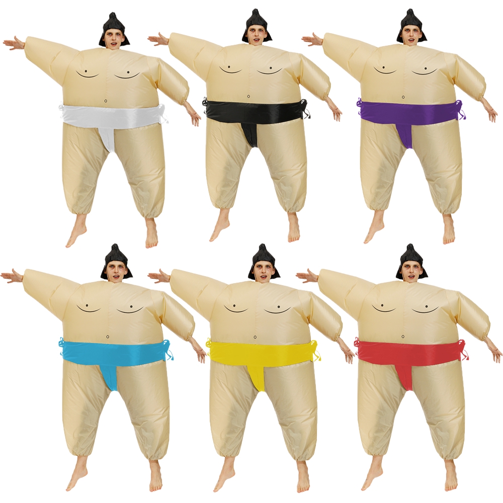 Waterproof Kid Men Costume Sumo Wrestler Costume Inflatable Suit Blow Up Party Outfit Cosplay Dress Shopee Philippines