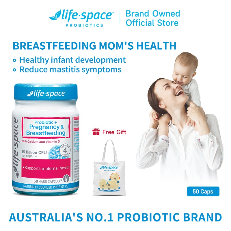 LifeSpace Probiotic Plus Pregnancy And Breastfeeding Supports Healthy