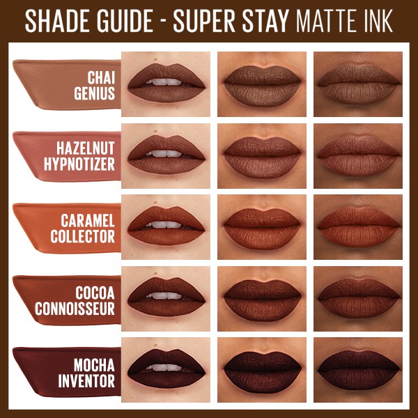 coffee edition maybelline