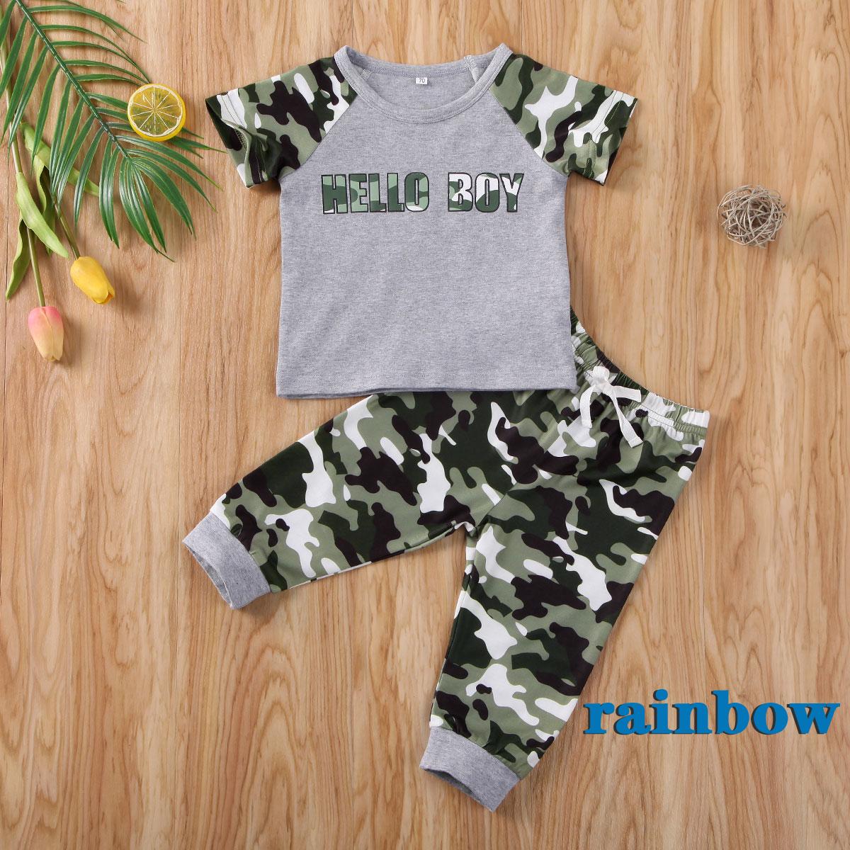 baby boy rainbow clothes