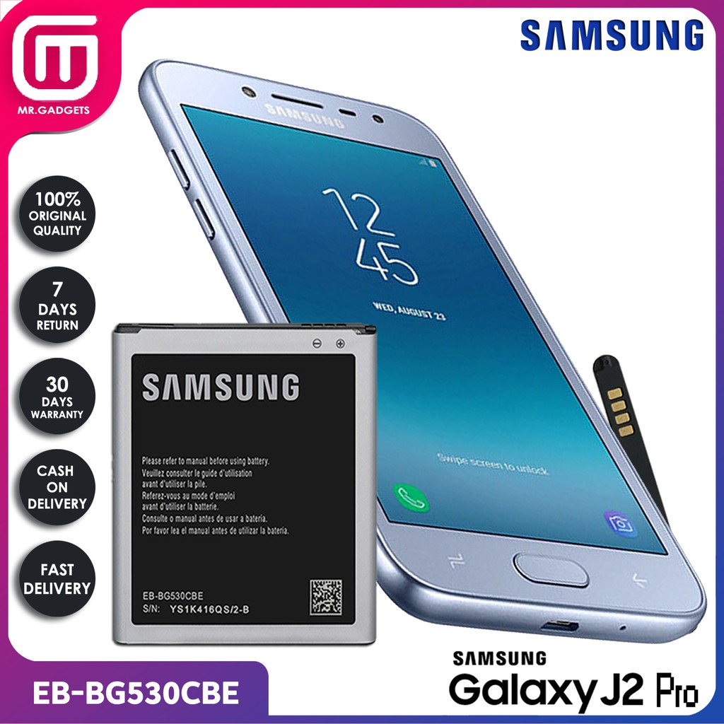 Samsung Galaxy J2 Pro 18 Battery J250f 250g J250m J250n Original High Quality Shopee Philippines