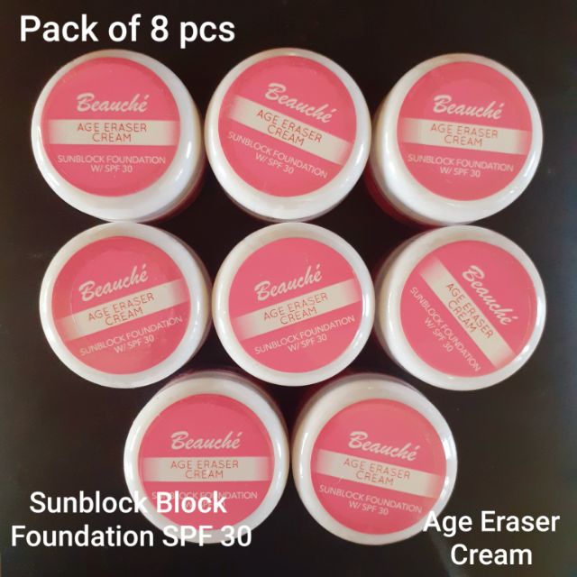 Pack of 7 pcs Beauche Age Eraser Cream Shopee Philippines