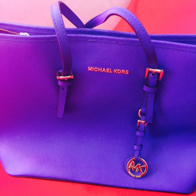 michael kors bags purple