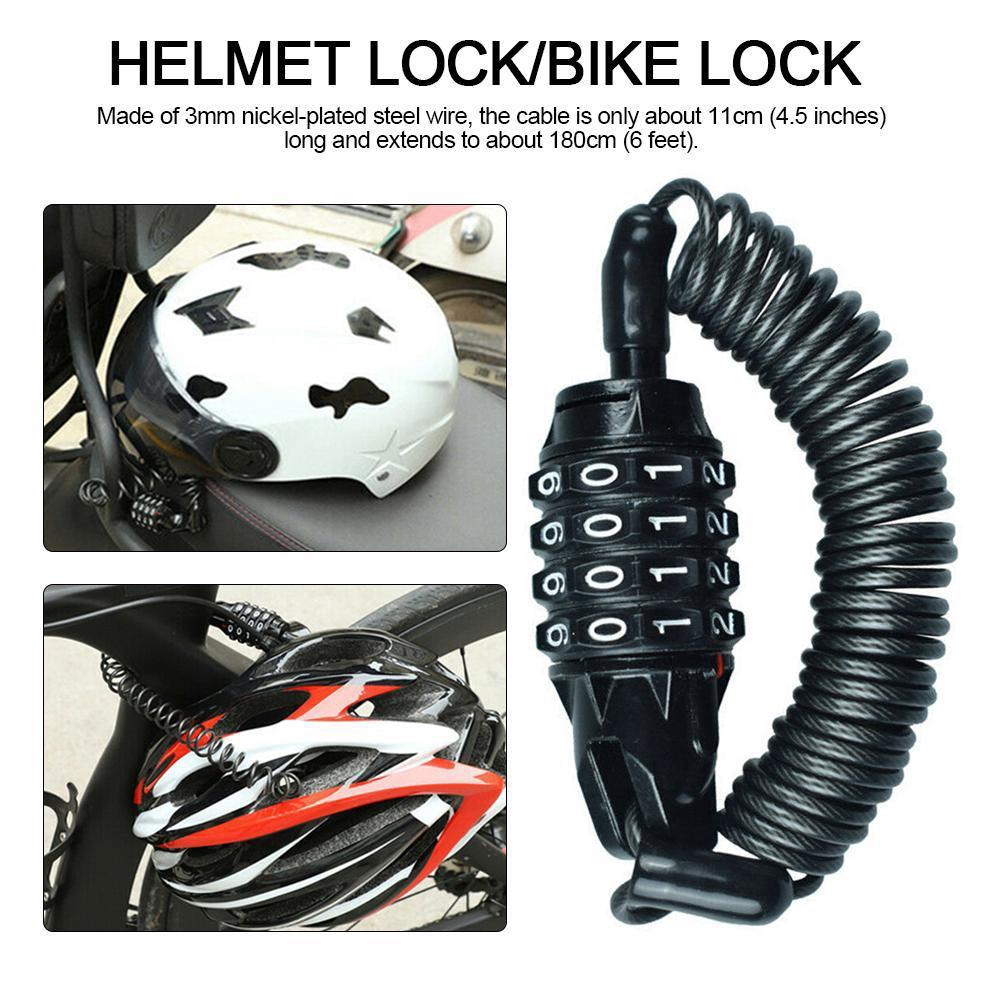 bike lock helmet