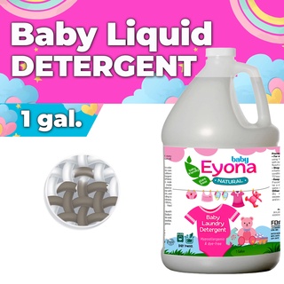 Eyona (G) 3.8 Liters Baby Laundry Detergent Liquid, Hypoallergenic, Dye-free, Paraben Free, Phosp