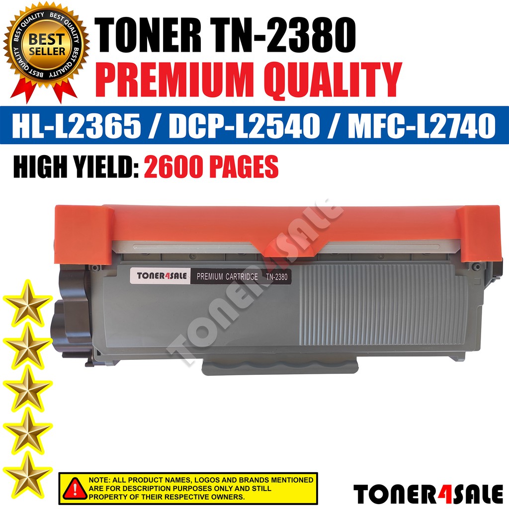 Toner 2380 TN2380 TN-2380 Cartridge for DCP L2540 L2365 L2700 L2740 ...