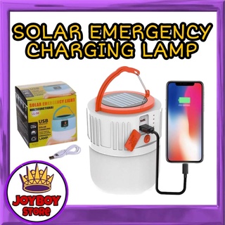 Original Solar Charging Lamp with Power bank Night Market Lamp USB Rechargeable LED