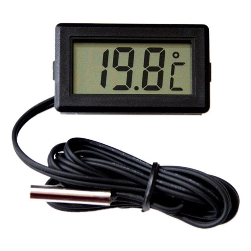 Thermometer digital LCD -40 Degrees Celsius + 110 Degrees ...