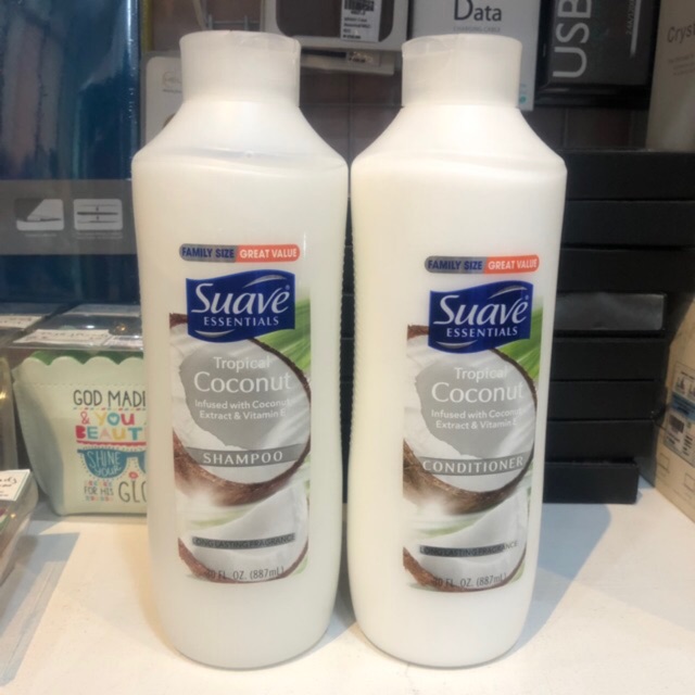 Suave Tropical Coconut Shampoo And Conditioner Authentic