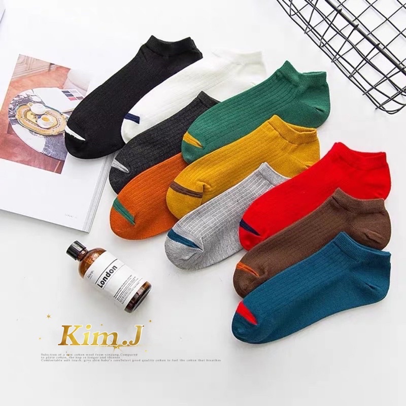 Set Of 10Pairs Men's Socks Cotton High Quality Classical Summer ...