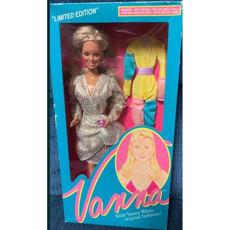 vanna white barbie doll value