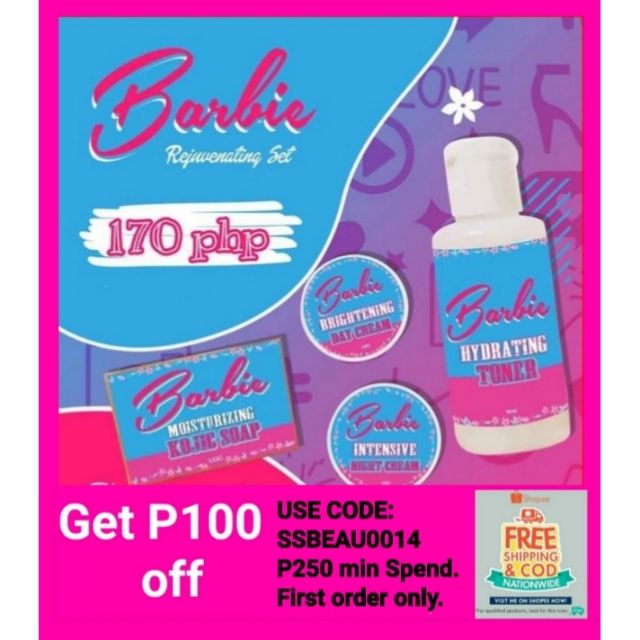 barbie rejuvenating set