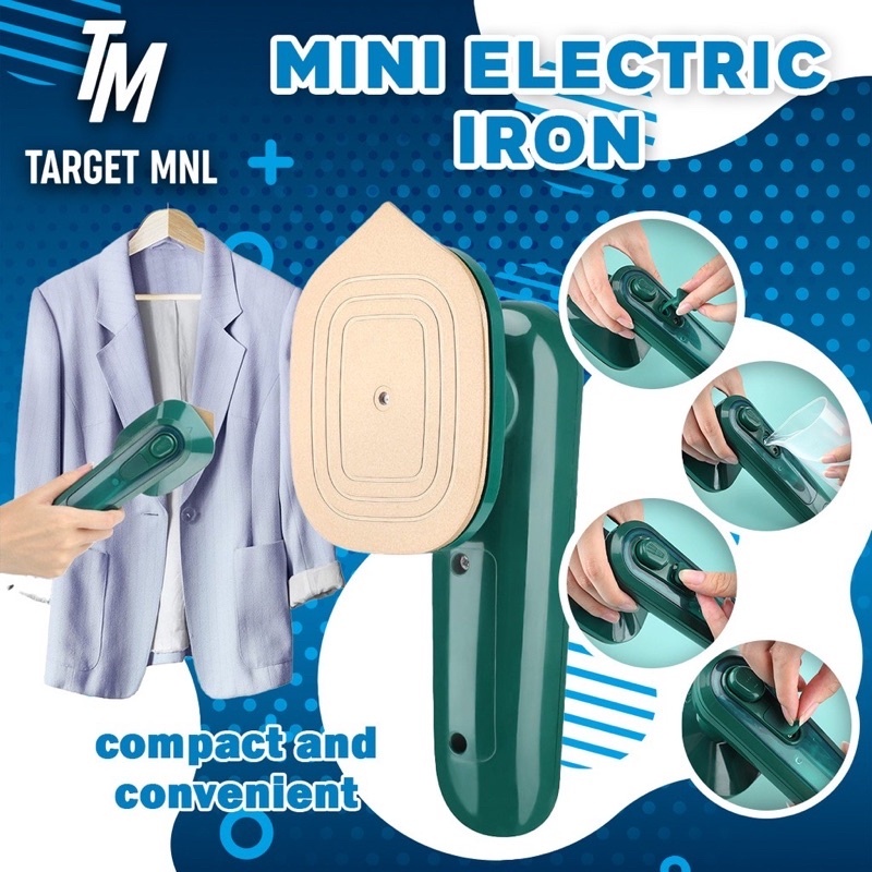 Garment Electric Mini Iron Portable Handheld With Ironing Machine