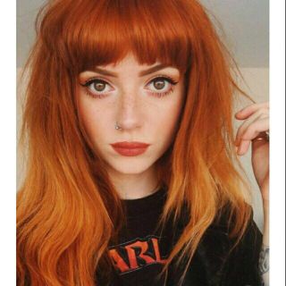 Orange Hair Color Permanent Shopee Philippines