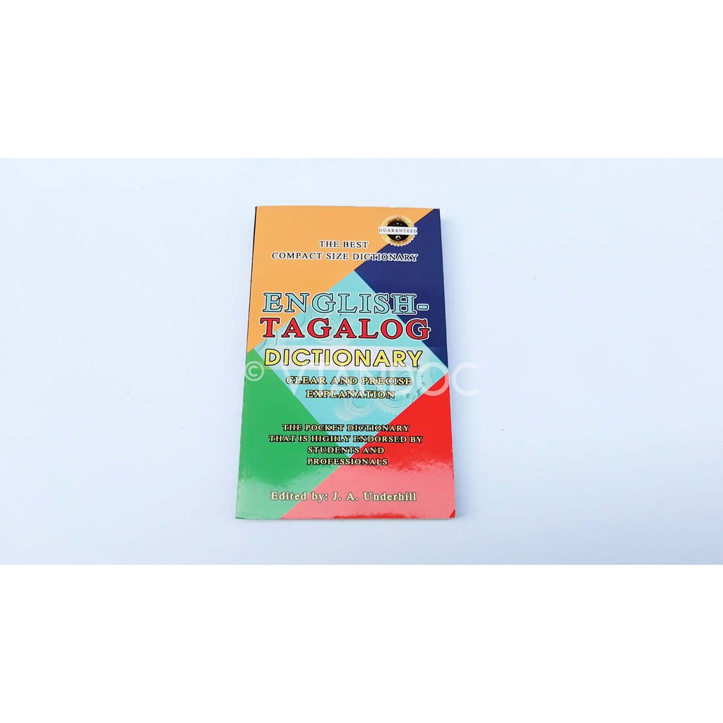 Pocket Dictionary English Tagalog Filipino English English Shopee Philippines