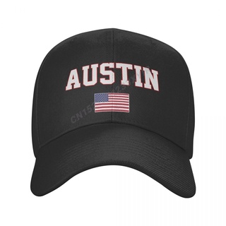 Classic and unique Baseball Cap Austin America Flag USA United States City Wild Sun Shade Peaked Adjustable Outdoor Caps 300278 #3
