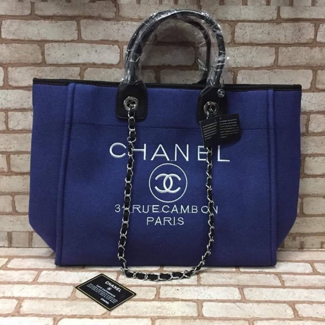 chanel tote bag canvas