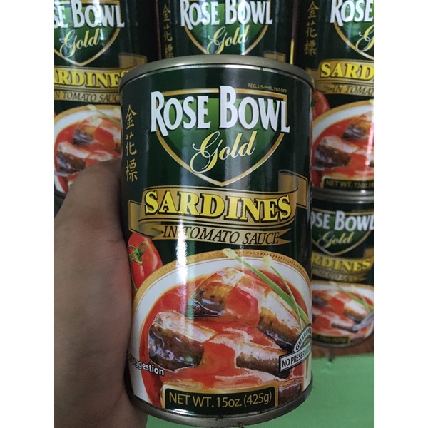 Rose Bowl Gold Sardines 425g Shopee Philippines