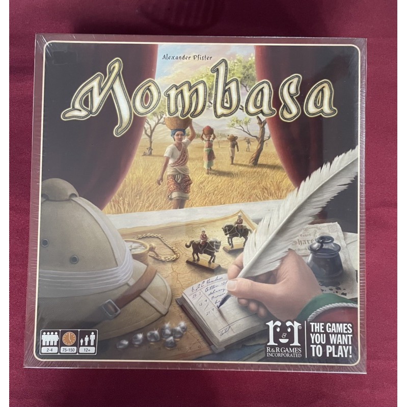 Mombasa Board Game (Genuine) Shopee Philippines