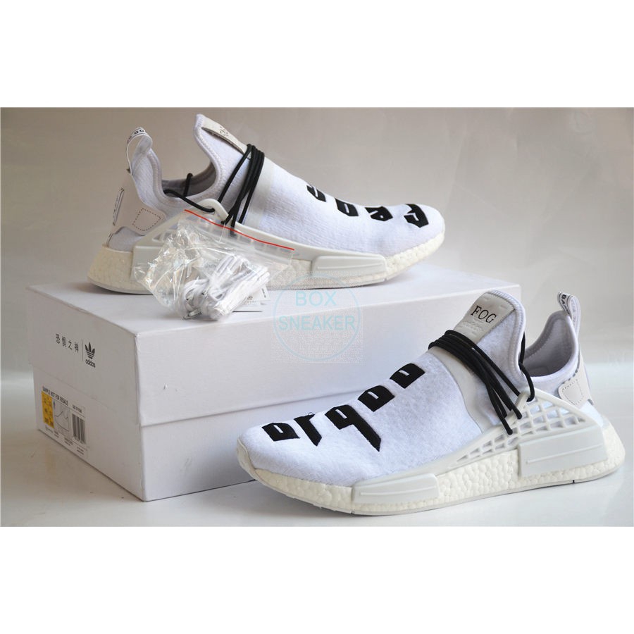 Adidas NMD Human Race X Fear Of God White | Shopee Philippines