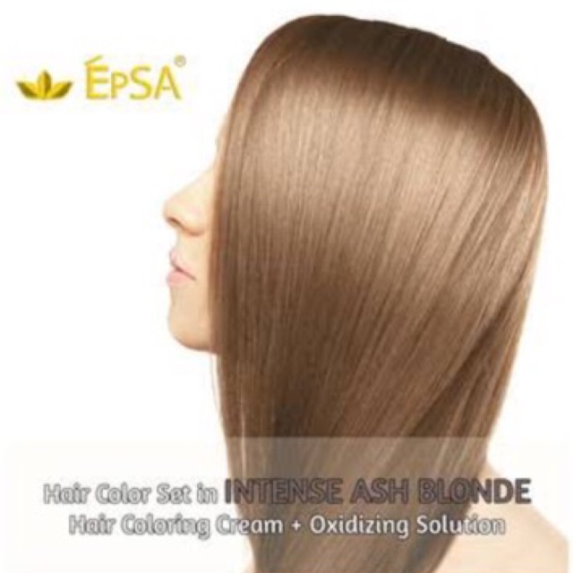 Epsa Salon Expert Hair Color Set 7 11 Intense Ash Blonde Shopee