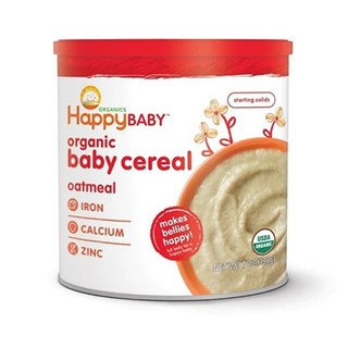 happy baby organic oats and quinoa