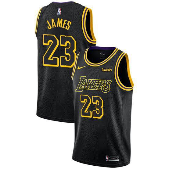 lebron james jersey with wish logo