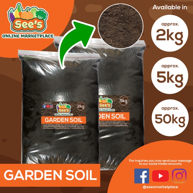 Garden Soil (2kg and 5kg) Shopee Philippines