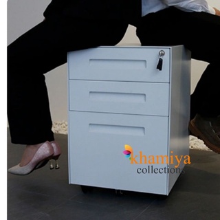 Full Metal Mobile Pedestal Cabinet Lockable, Mobile Drawer, File Cabinet, Office Cabinet Movable #5