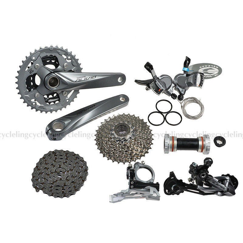 alivio 2x9 groupset