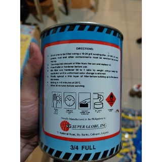 Timeout Polyester Body Filler 1Liter (Masilya Same As Polituff ...