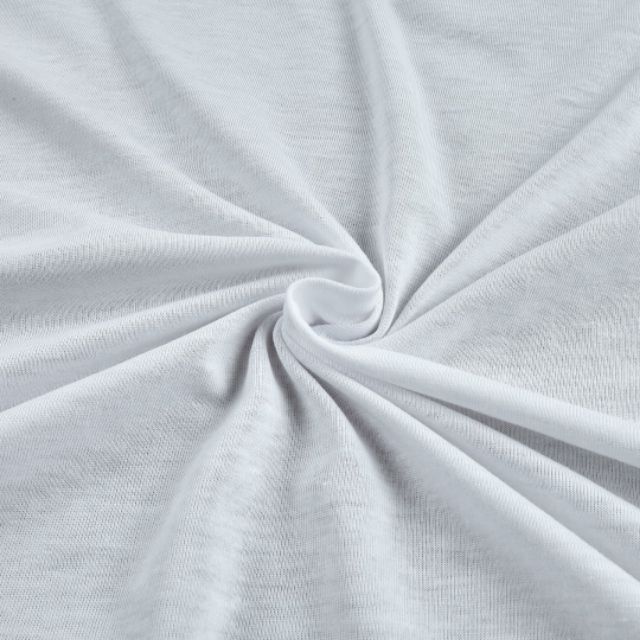 Cotton White T Shirt Fabric Per Yard Shopee Philippines