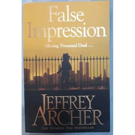 False Impression by Jeffrey Archer | Shopee Philippines