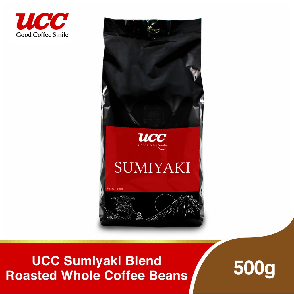 UCC Sumiyaki Roasted Whole Coffee Beans 500g Shopee Philippines