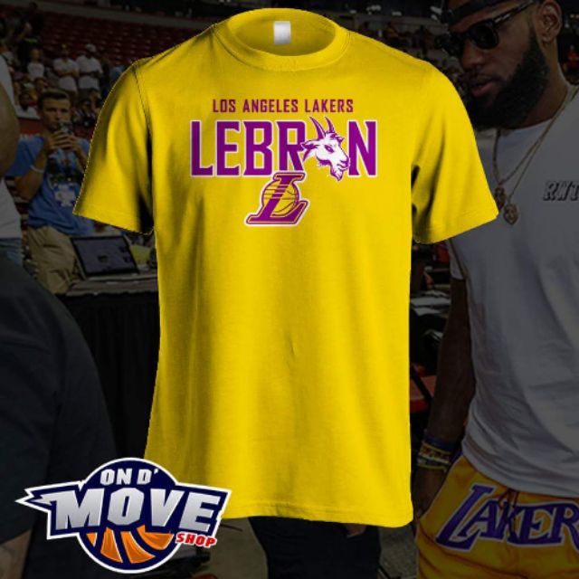 lebron laker t shirt